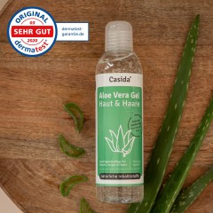 Casida ALOE VERA GEL 99% Pur Haut & Haare ГЕЛЬ АЛОЭ ВЕРА 99% чистая кожа и волосы