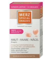 Merz Spezial Dragees Haut Haare Nagel 120 St., Мерц Специальные Драже для Кожи, волос и ногтей, 120 шт