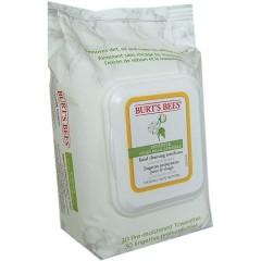 Burt's Bees (Бартс Бис) Korper Sensitive Facial Cleansing Towelettes, 30 Stk.